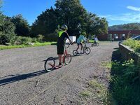 Willi Kerkes im Pro-Polizei Weilburg e.V.-Stand Foto: Torsten Heimann